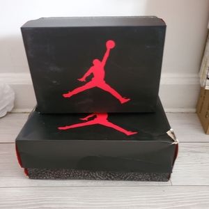 Air Jordan empty boxes